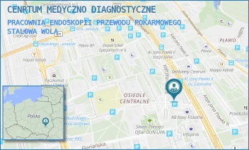 PRACOWNIA ENDOSKOPII PRZEWODU POKARMOWEGO - CENTRUM MEDYCZNO DIAGNOSTYCZNE - ALEJE JANA PAWŁA II 13/212,  STALOWA WOLA