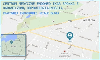 PRACOWNIA ENDOSKOPII - CENTRUM MEDYCZNE ENDOMED-IKAR SPÓŁKA Z OGRANICZONĄ ODPOWIEDZIALNOŚCIĄ - BARYCKA 36,  BIAŁE BŁOTA